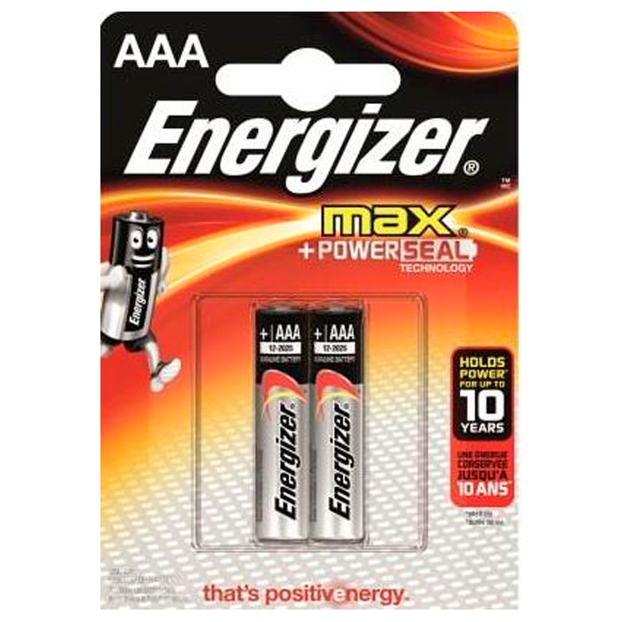 Элемент питания Energizer Max (2шт)  LR 3 2xBL (E92)  035982 /цена за упак/