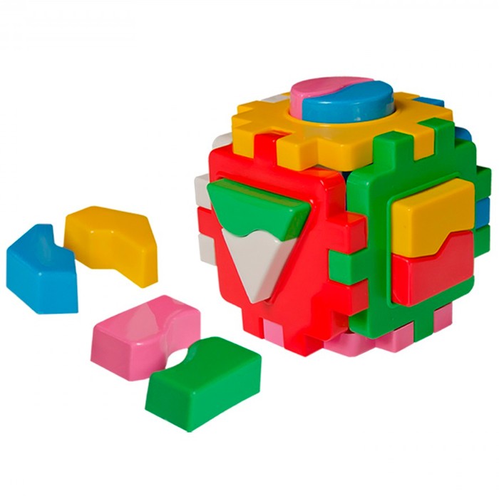 Логич.игрушка Куб умный малыш Логика №1 Т2452 /интелком/.