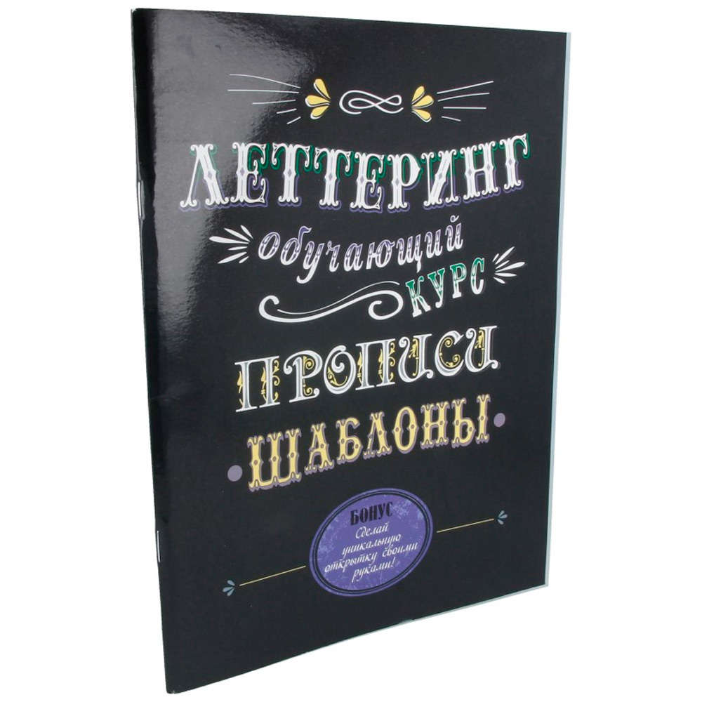 Книга 9785919069393 Леттеринг. Обучающий курс. Прописи. Шаблоны Книга 9785919069393 Леттеринг. Обучающий курс. Прописи. Шаблоны