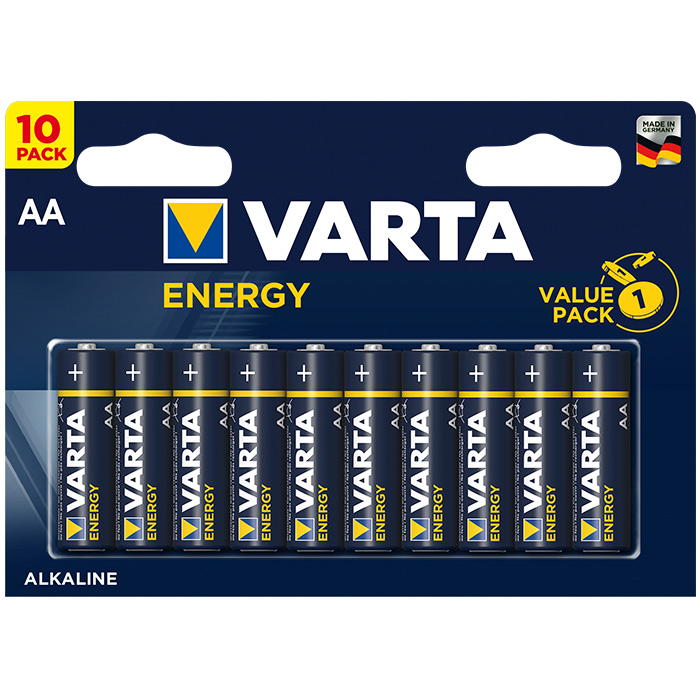 Элемент питания LR 6 Varta Energy (10шт) 10xBL  /цена за упак/