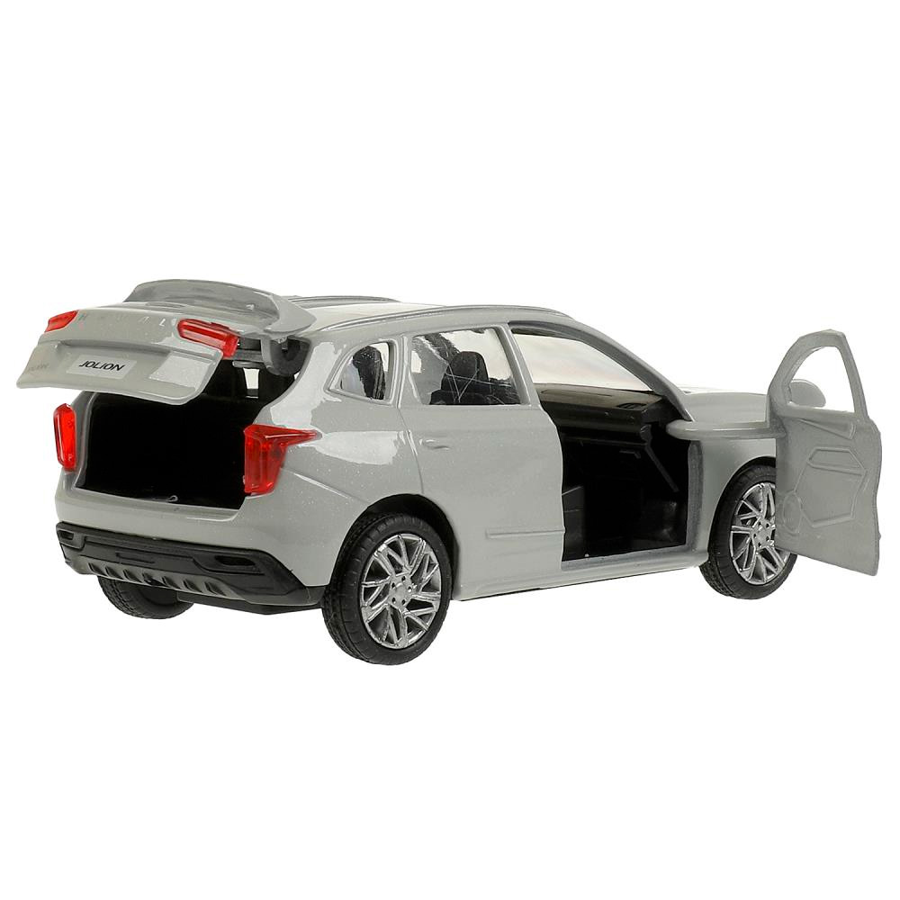 Модель JOLION-12-SR Haval Jolion 12 см, двери, багаж, серебр Технопарк Модель JOLION-12-SR Haval Jolion 12 см, двери, багаж, серебр Технопарк