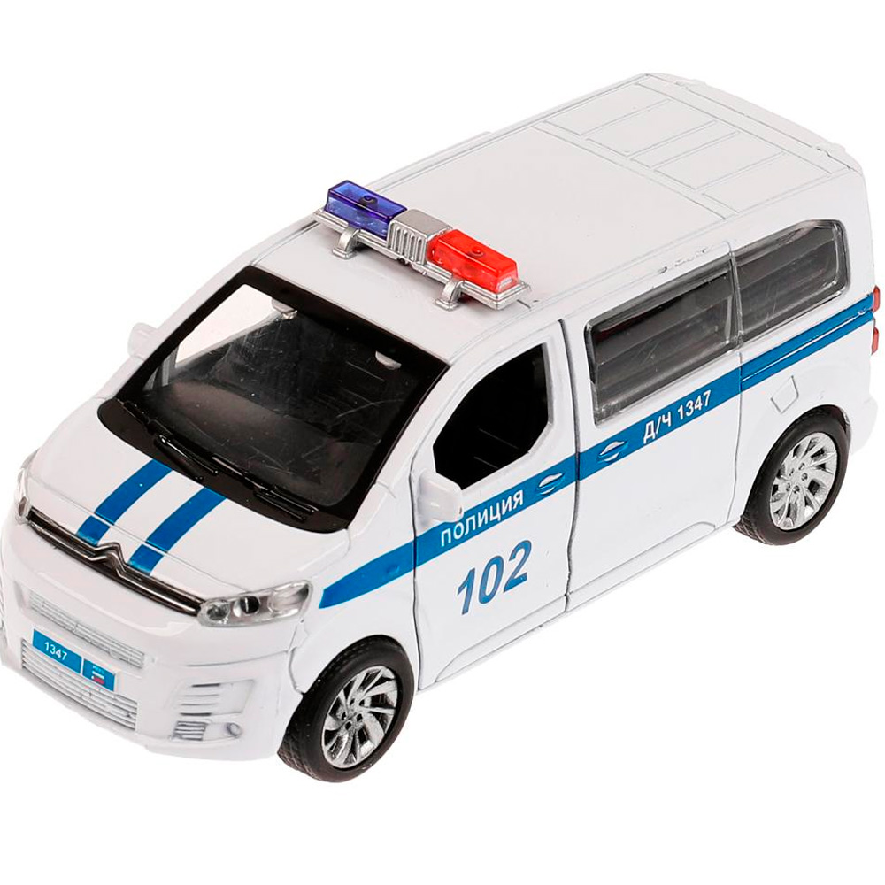 Модель SPATOU-12POL-WH CITROEN SPACE TOURER ПОЛИЦИЯ белая Технопарк в коробке Модель SPATOU-12POL-WH CITROEN SPACE TOURER ПОЛИЦИЯ белая Технопарк в коробке