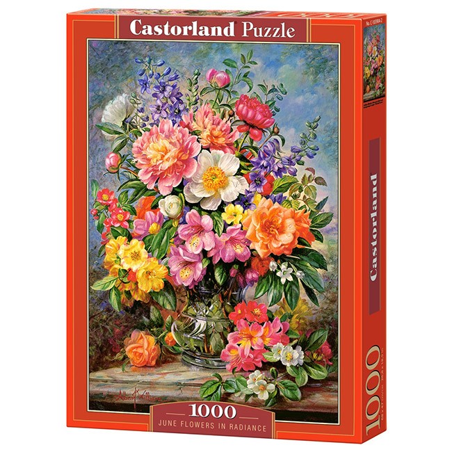 Пазл 1000 Цветы в сиянии С-103904 Castor Land