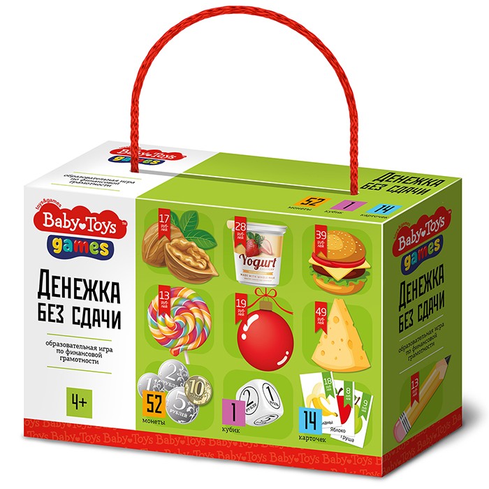 Игра Денежка. Без сдачи Baby Toys Gаmes 04261 Игра Денежка. Без сдачи Baby Toys Gаmes 04261