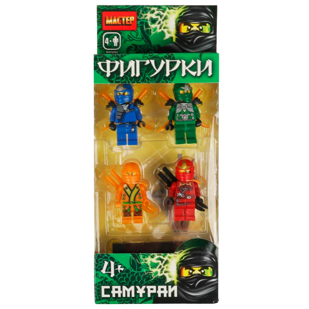 Конструктор 18038-ZH фигурки самураи-4 шт. МАСТЕР Конструктор 18038-ZH фигурки самураи-4 шт. МАСТЕР