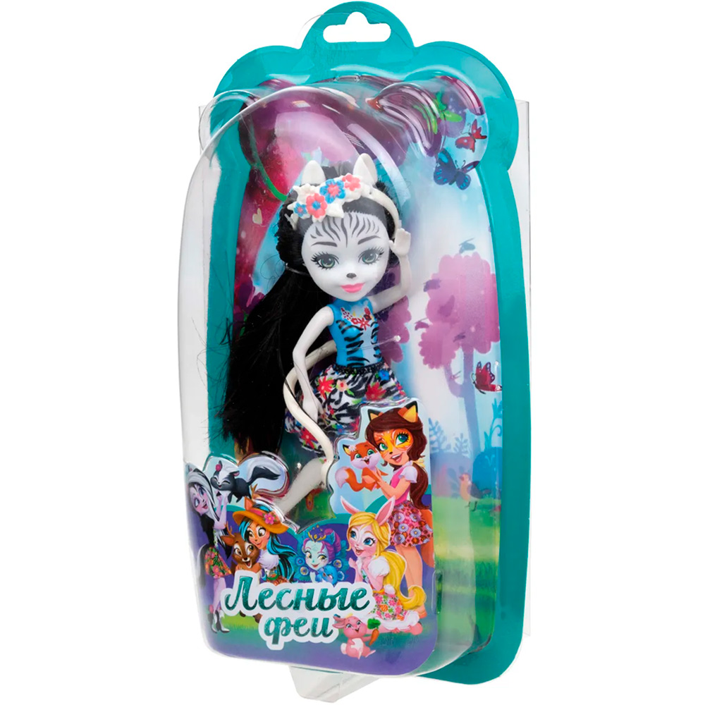 Кукла Лесные Феи 16 см с черными волосами Т24011 1toy Кукла Лесные Феи 16 см с черными волосами Т24011 1toy