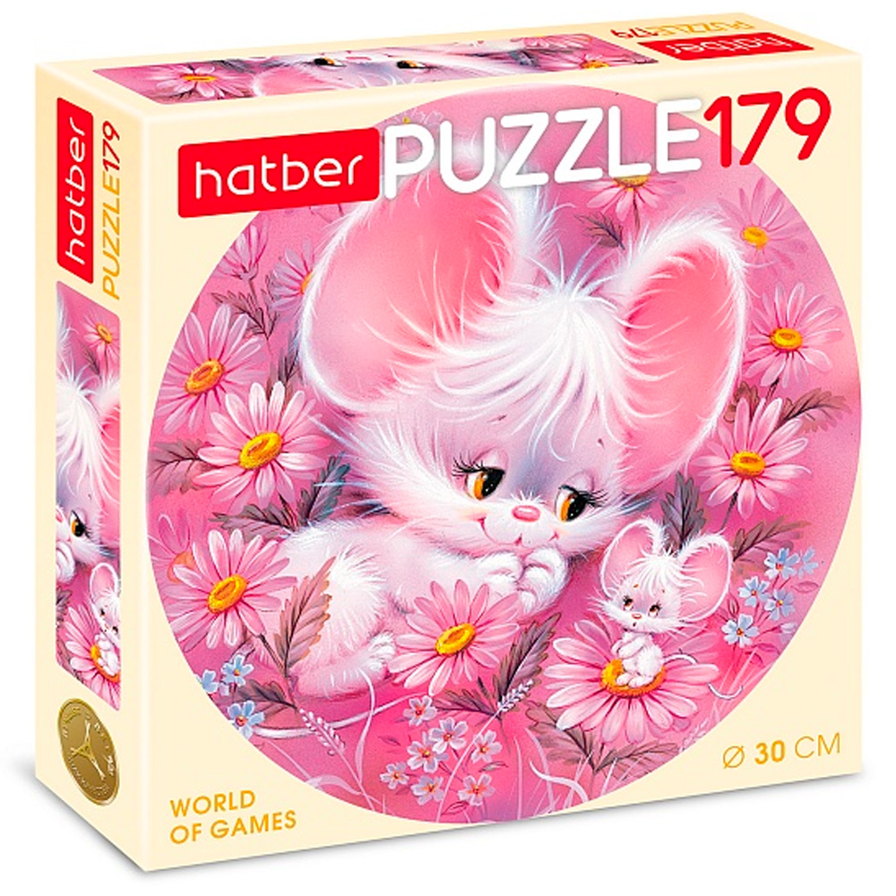 Пазл 179 эл. Пушистики 179ПЗк4_00059 Hatber