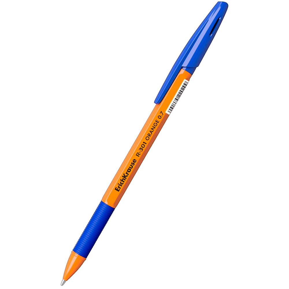 Ручка шарик синий R-301 ORANGE 0.7 Stick&Grip 39531 /Erich Krause/ Ручка шарик синий R-301 ORANGE 0.7 Stick&Grip 39531 /Erich Krause/