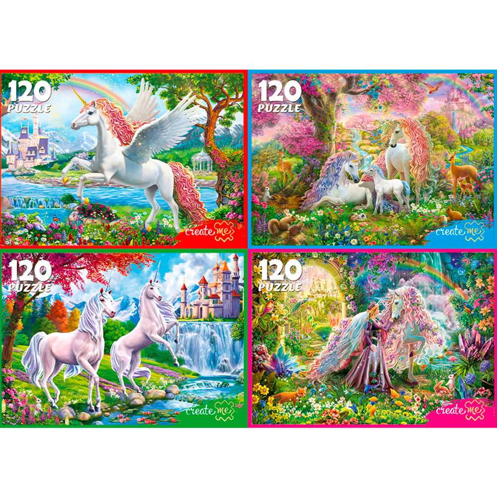 Пазл 120 Единороги №7 П120-2010