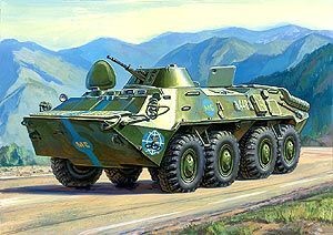 Сб.модель 3556 Советский БТР -70