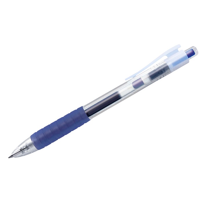 Ручка автомат синяя 0,7мм Faber-Castell "Fast Gel" 323063