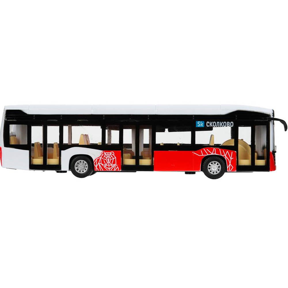 Модель KAMAZBUS-20PL-RD ЭЛЕКТРОБУС КАМАЗ-6282 19,5 см,красный Технопарк в коробке Модель KAMAZBUS-20PL-RD ЭЛЕКТРОБУС КАМАЗ-6282 19,5 см,красный Технопарк в коробке