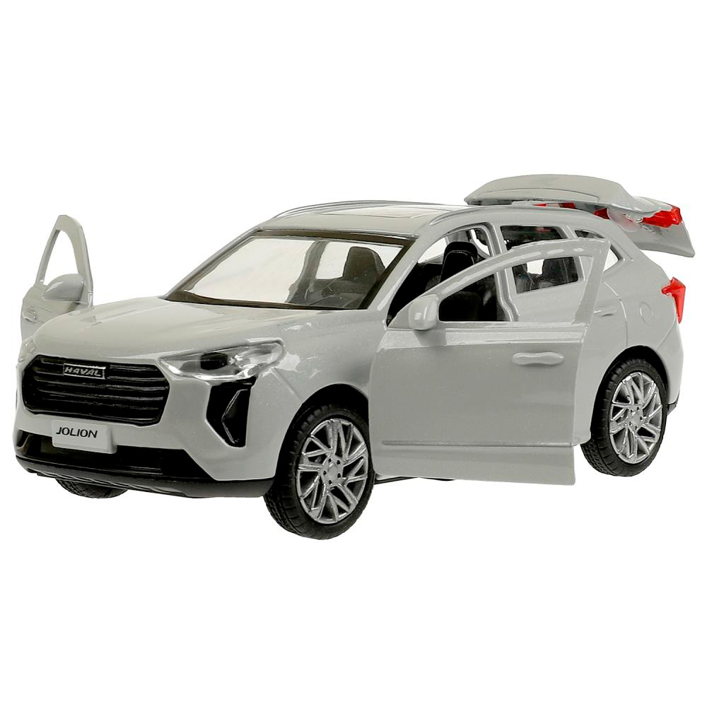 Модель JOLION-12-SR Haval Jolion 12 см, двери, багаж, серебр Технопарк Модель JOLION-12-SR Haval Jolion 12 см, двери, багаж, серебр Технопарк