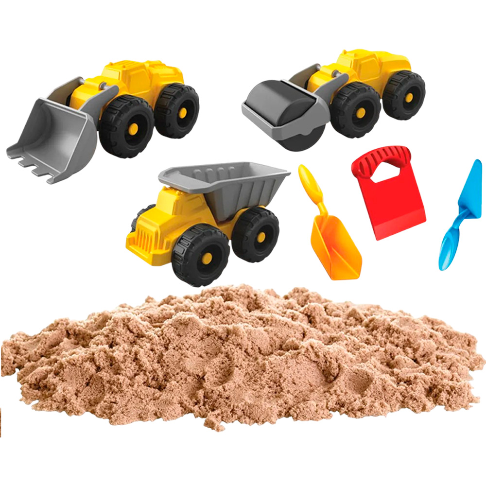 Набор для творчества Кинетический песок Большая стройка, 750 03727 ART SAND Набор для творчества Кинетический песок Большая стройка, 750 03727 ART SAND