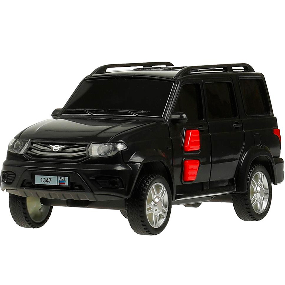Модель PATRIOTBLACK-15PL-BK UAZ ПАТРИОТ 15,5 см, черный Технопарк Модель PATRIOTBLACK-15PL-BK UAZ ПАТРИОТ 15,5 см, черный Технопарк