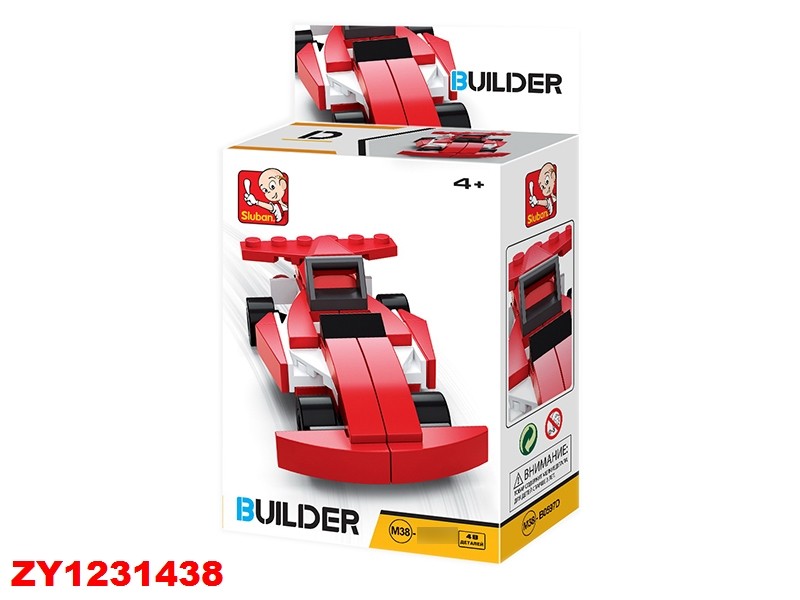 Констр-р Builder 38-0597D Гоночная машина в кор.