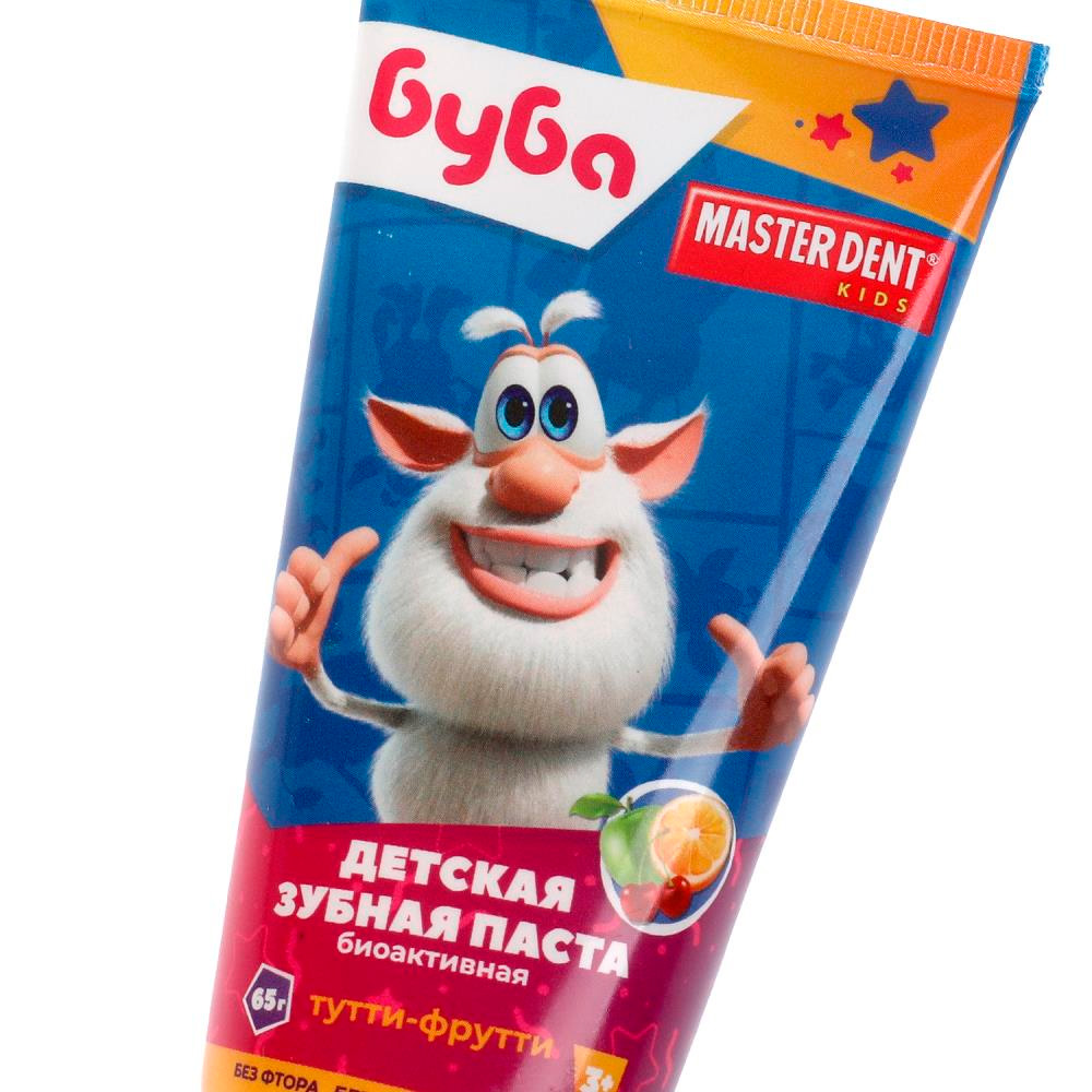 Зубная паста БУБА тутти-фрутти, 65 г MASTER DENT 117330-BU